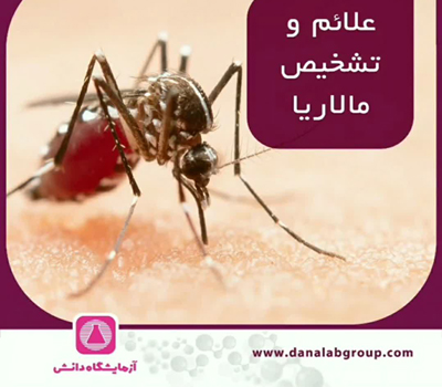 علائم و تشخیص مالاریا